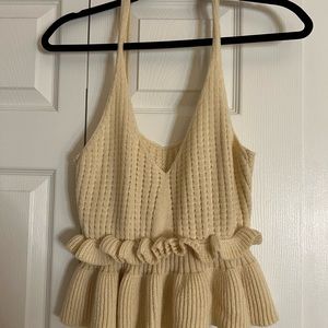 Crotchet crop top